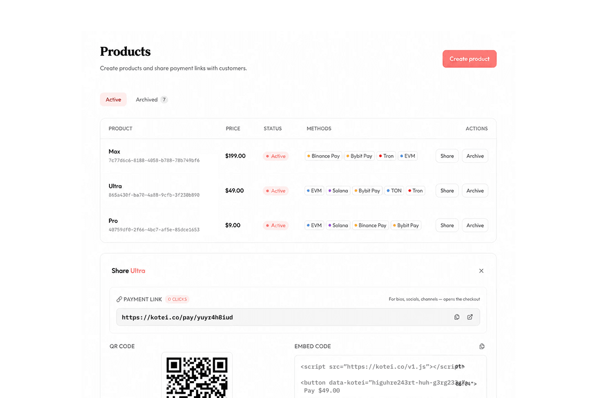 Creating a payment page on a laptop